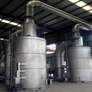 biomass fuel injection hot air furnace