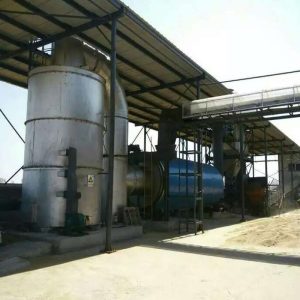 full automatic three pass rotary drum wood pellet dryer